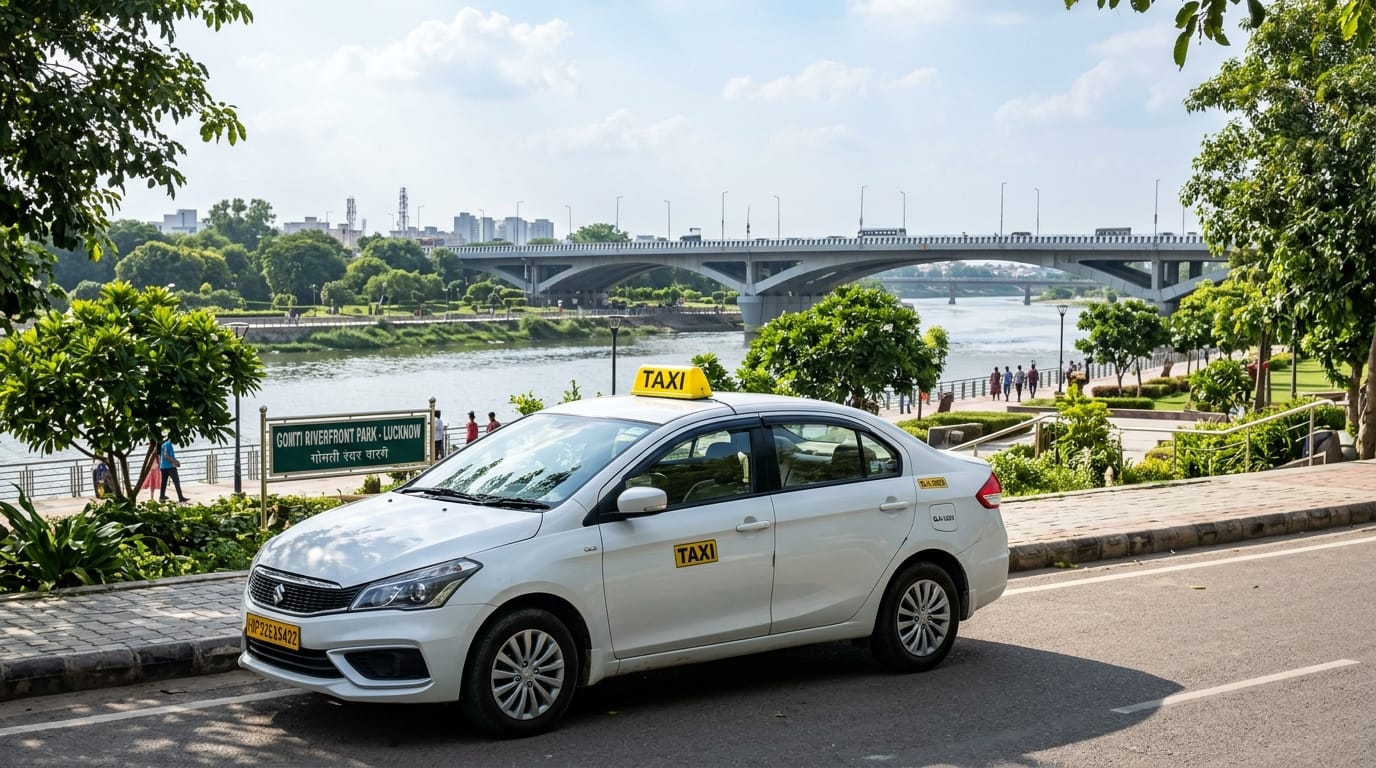 Taxi Rental for Tour and Travel in Lucknow - Gomti Riverfront